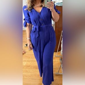 Calvin Klein Wide Leg Jumpsuit - 10